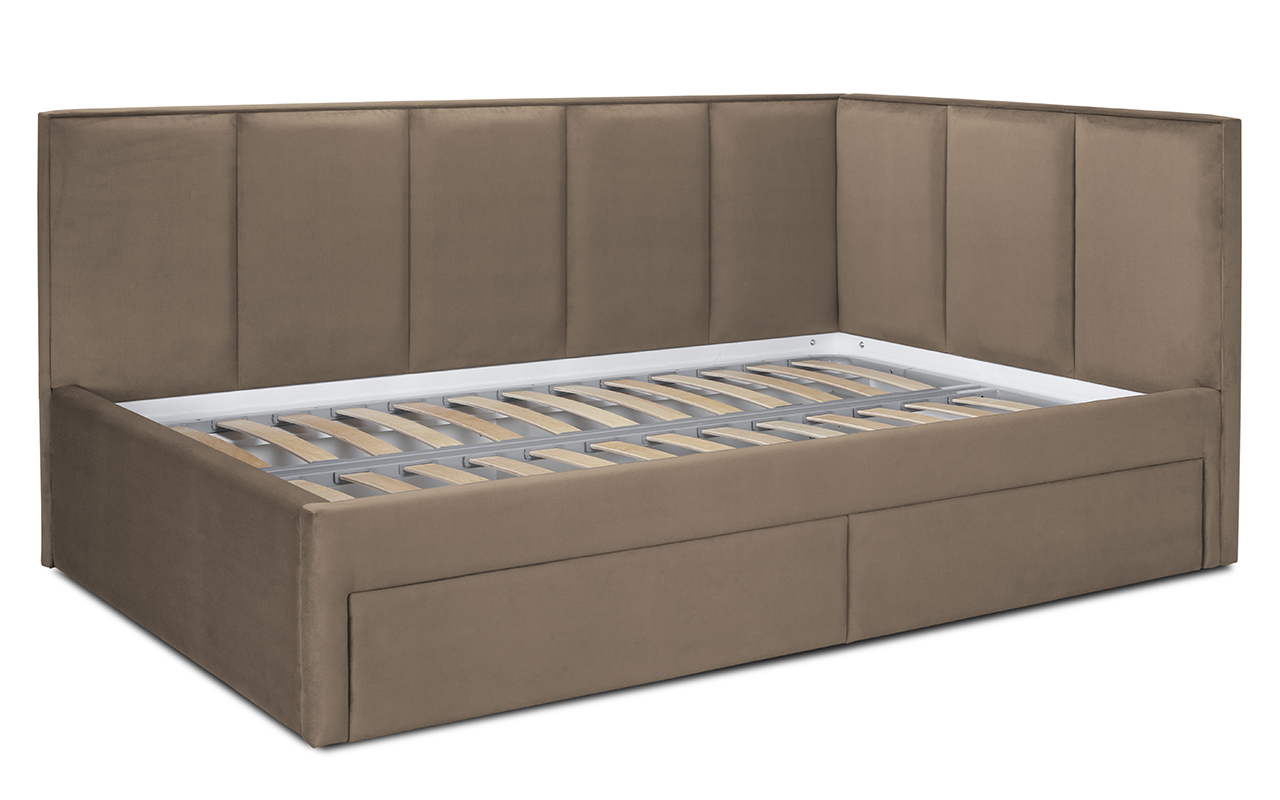 кровать Flepers Lion Лайф с ящиками правая 1 Flepers Lion Лайф с ящиками правая